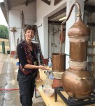 cathy-distilling-in-germany